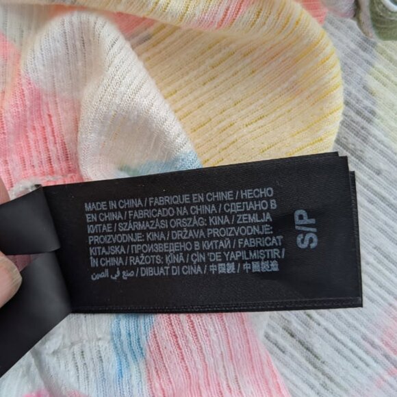 Hurley Swing Crop Tank Floral Sunset District NWT - Picture 9 of 11